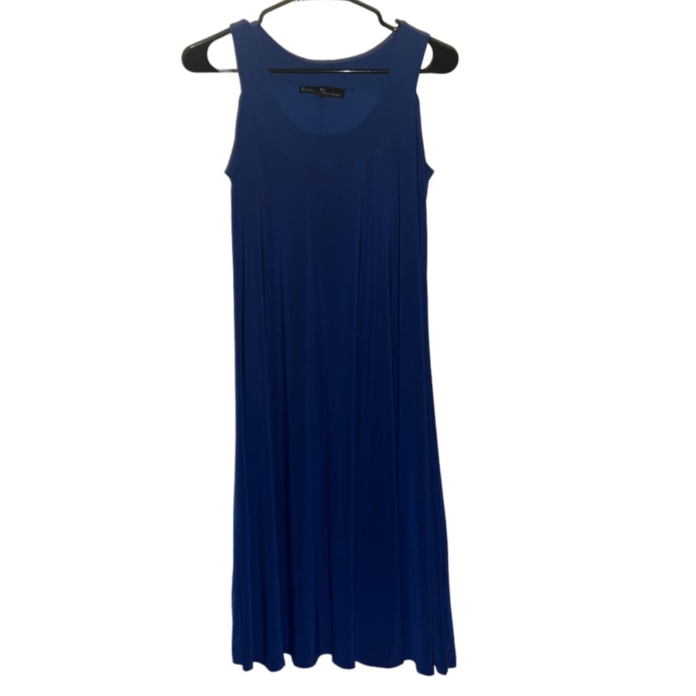 Ellen Parker Scoop Neck Sleeveless A-Line Dress Size Small